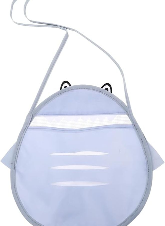 Shark Cartoon Beach Bag Large Capacity Storage For Boys Girls Outdoor Activities - Image 1